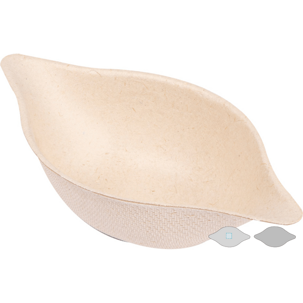 Lime-shaped container "Bionic" Pomace